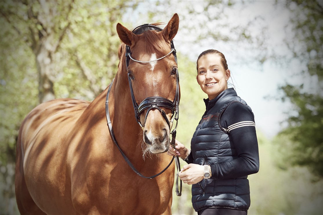 Atterupgaards Cassidy and Cathrine Laudrup Dufour. 
This wonderful duo is a significant part of FinesseBridles, and we are very proud to have them in our team